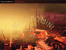 Tablet Screenshot of maladomini.com